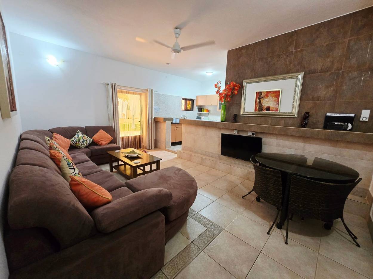 Room 20, Block 2 at Luigi&rsquo;s Complex &mdash; the lounge